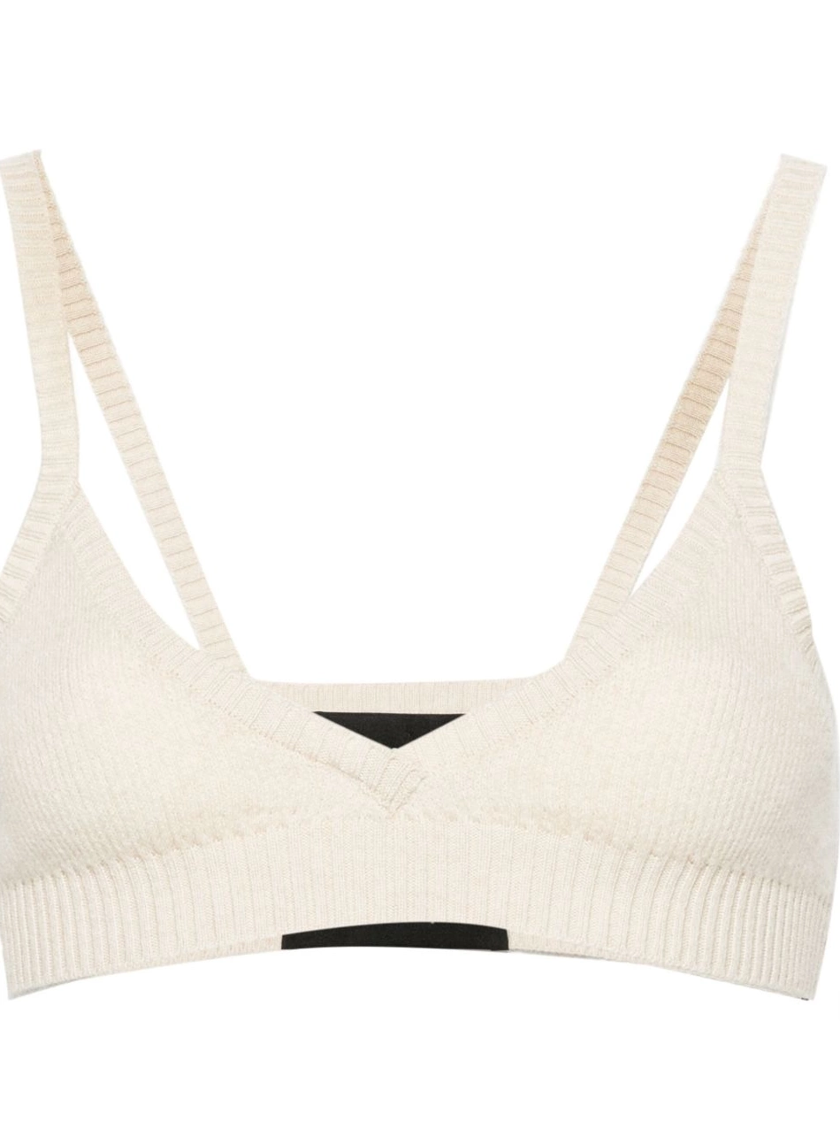 Affordable ribbed Alanui bralette Women triangle 0725